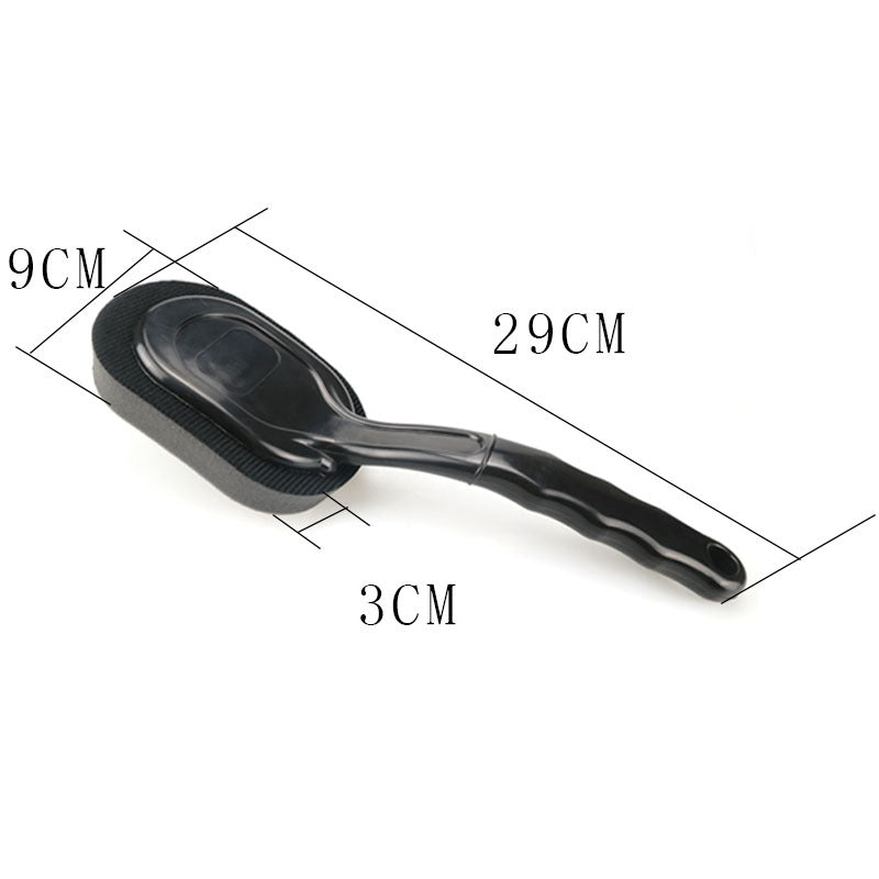 Auto Reifenpflege-Bürste mit langem Griff – Präzise Reifenwachs-Auftragung für glänzende & gepflegte Reifen