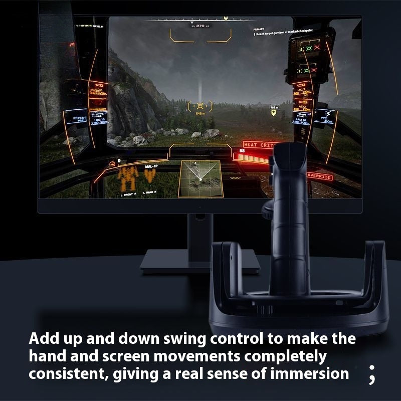 Gaming-Pistolen-Maus mit Abzug – Realistischer Shooter-Grip für PC & Laptop