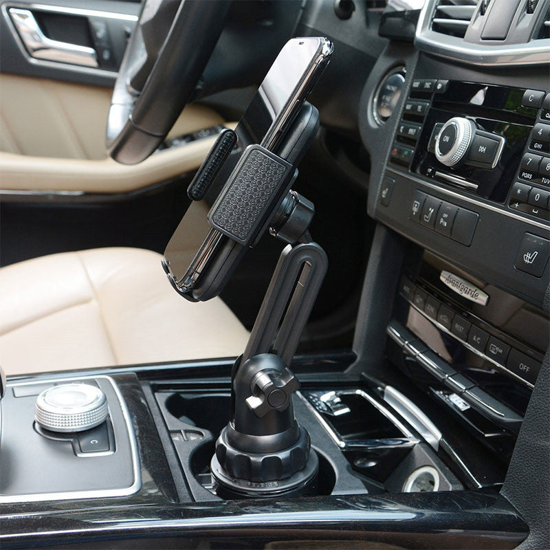 Auto-Smartphonehalter für Getränkehalter mit 360°-Rotation & extra starkem Halt