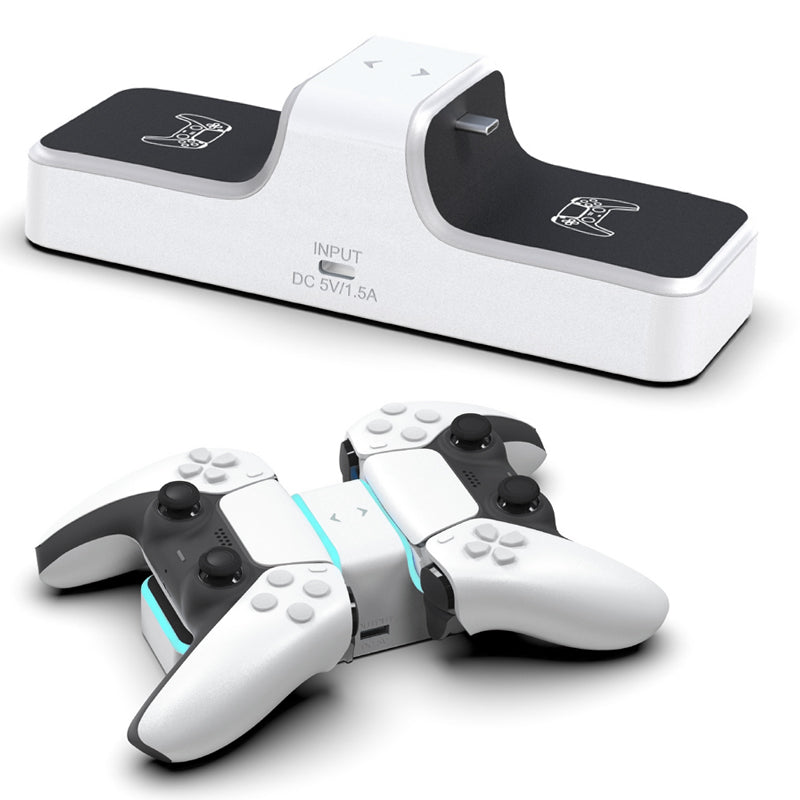 PS5 DualSense Controller-Ladestation – Dual Charger mit LED-Status & Schutzsystem