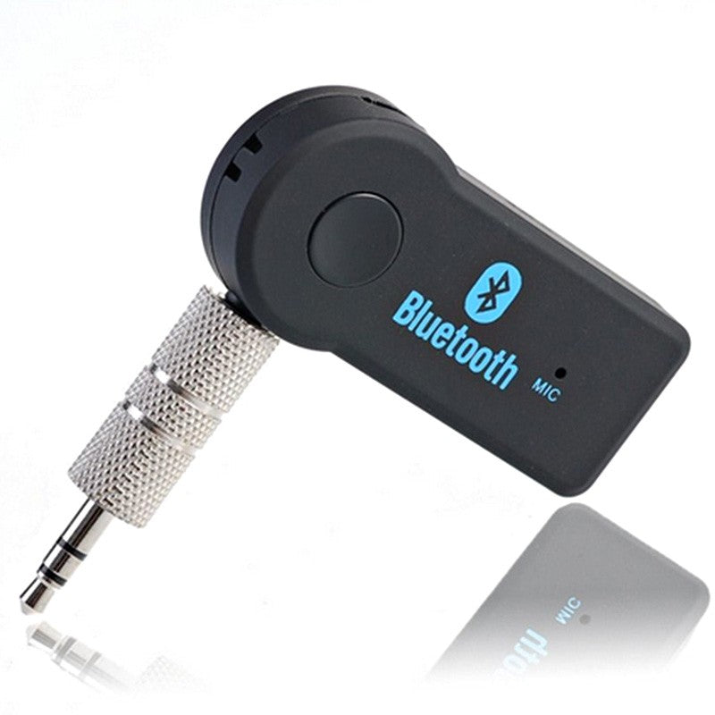 Bluetooth AUX Audio Receiver fürs Auto – Freisprechen & Musikstreaming (3,5 mm, A2DP, mit Mikrofon)