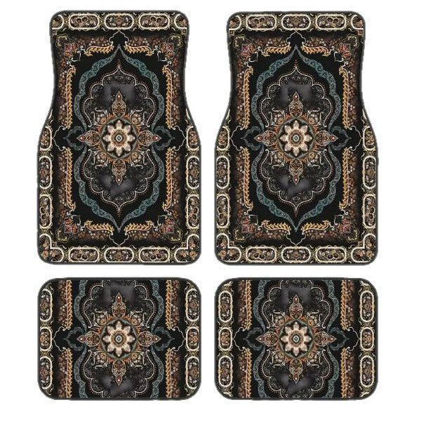 Bohemian Retro Auto-Fußmatten Set