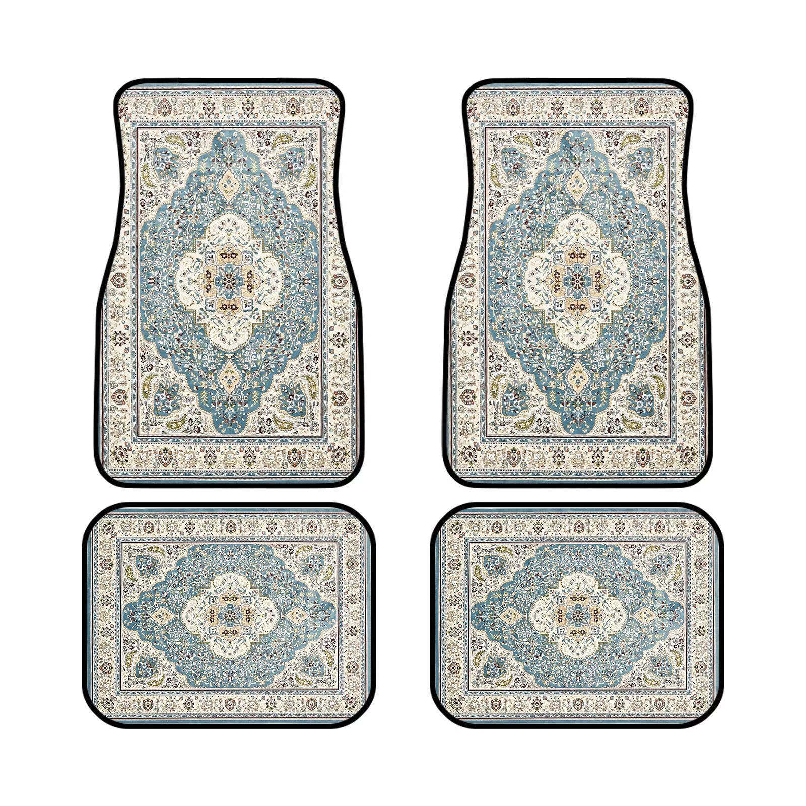 Bohemian Retro Auto-Fußmatten Set