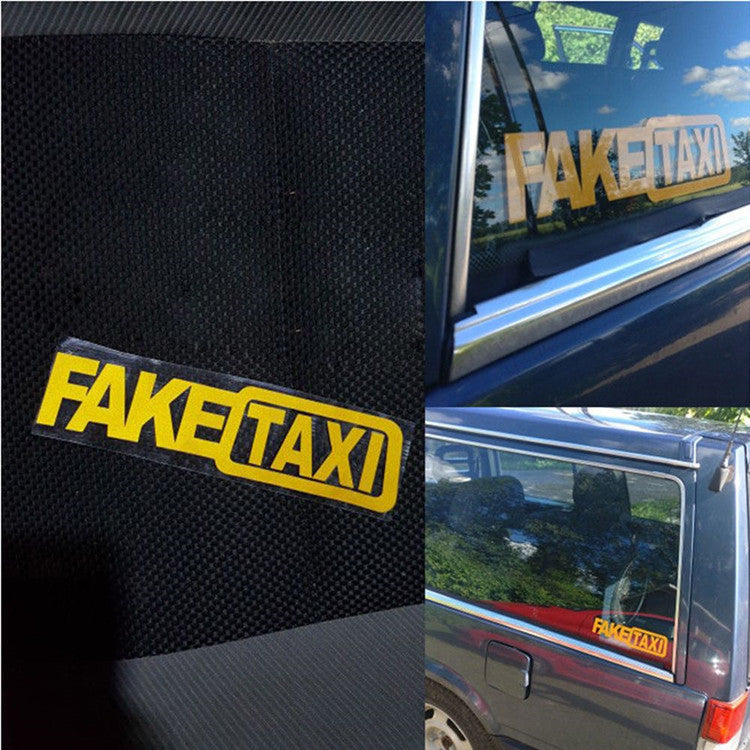 Fake Taxi Autosticker