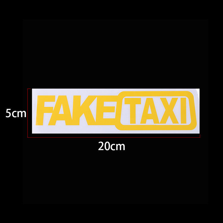 Fake Taxi Autosticker