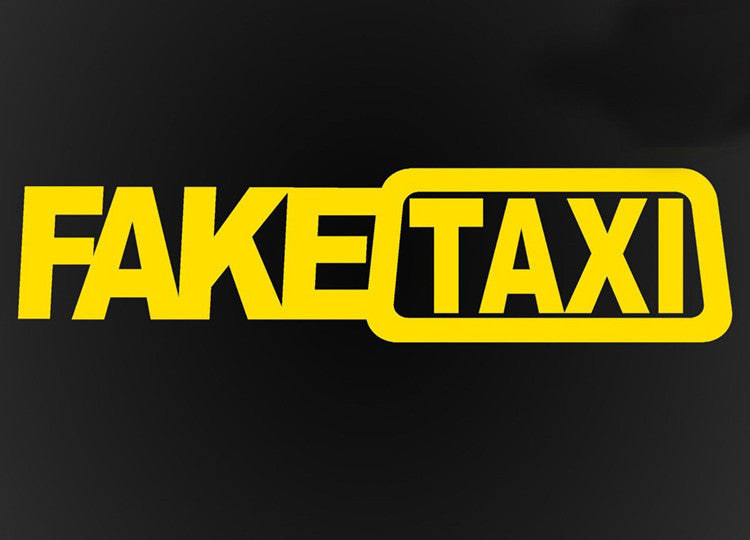 Fake Taxi Autosticker